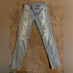 American eagle jeans size 0